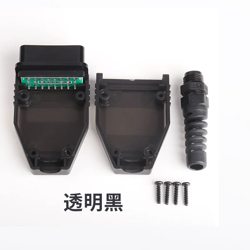Wholesale Low Price 16Pin OBD2 Connector OBDii 16 pin adaptor OBD II Male Plug J1962 Connector