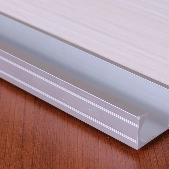Wholesale Modern Style Aluminum G Profile Edge Pull Aluminium Cabinet Kitchen Hardware Handle