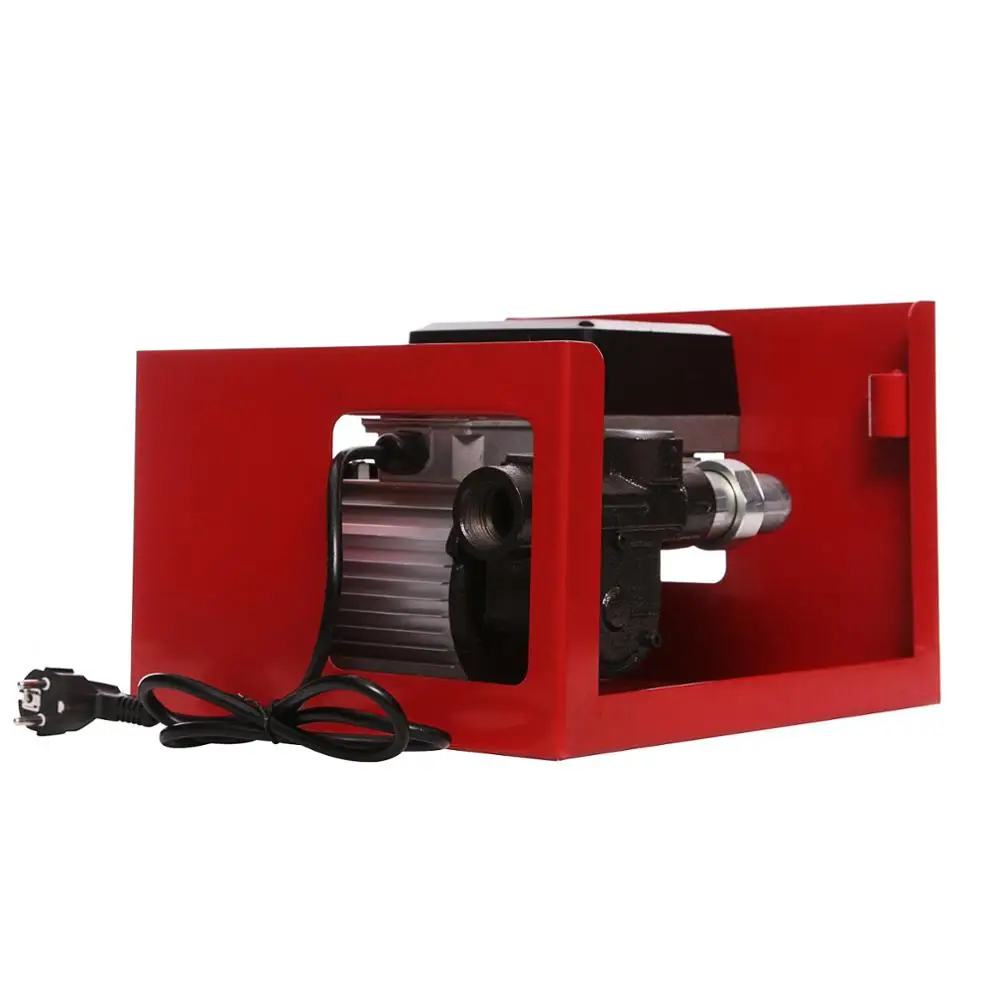 
Diesel Transfer Pump Kit 220Volt DC Portable Fuel Self Priming Oil Bio 60L/Min <span style=