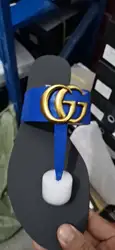 Высококачественные брендовые дизайнерские шлепанцы GG gicci оптовая продажа женские сандалии из