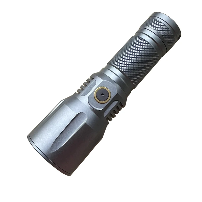 X6 12W XPL 1095 Lumens Middle Switch Type-C USB Charging Long Range Lighting LED Flashlight
