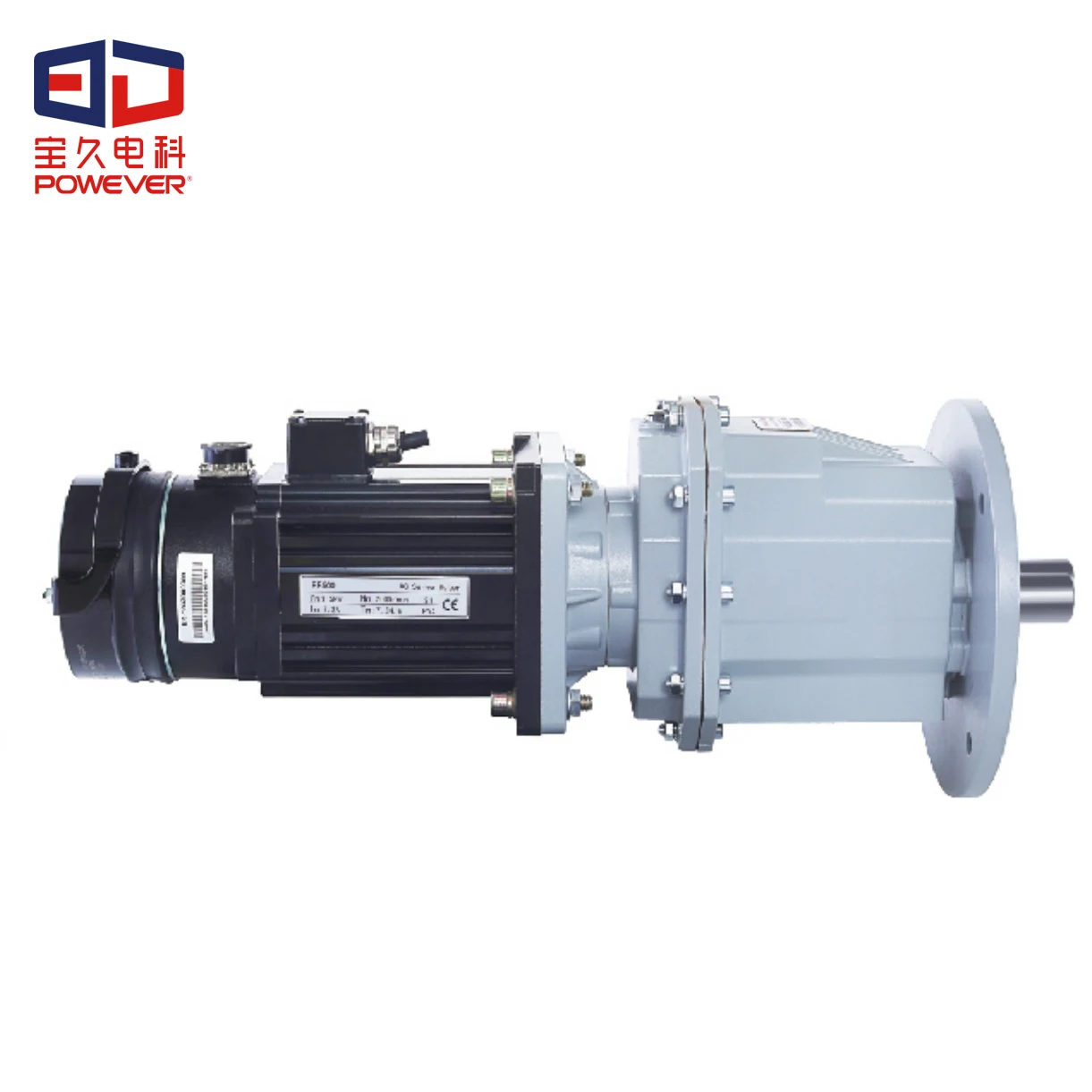 Powerful High Torque Efficient Automatic Door DC Servo Motor with Electronic Mechanical Brake for Spiral Door