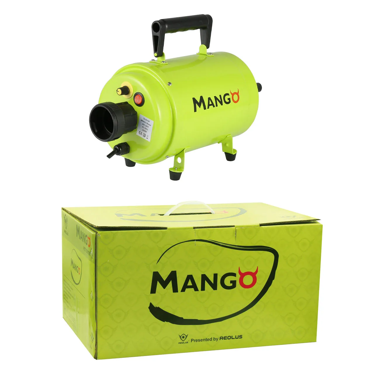 Superior blow force and wind speed pet drying blower Pet drying blower High Power 2200W Hair Blowing Water