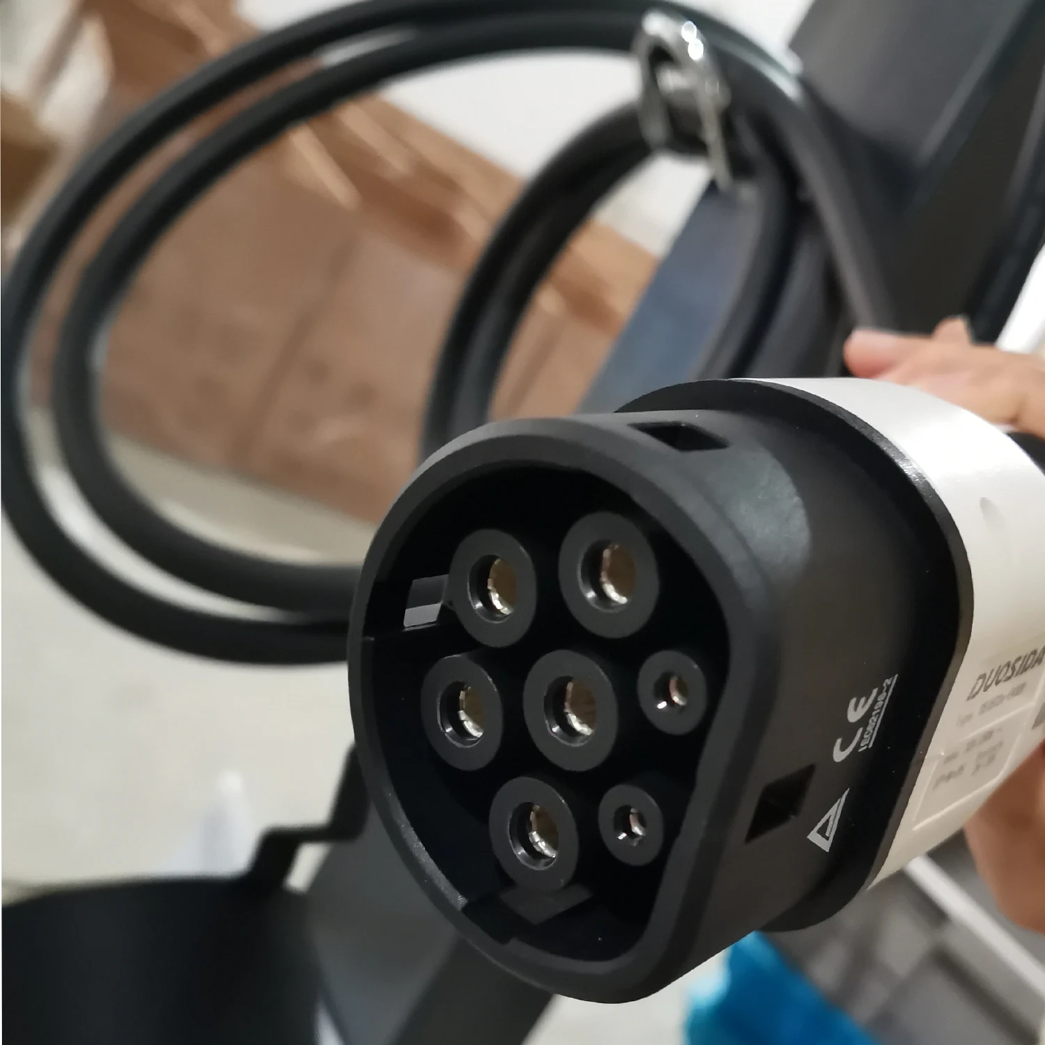 22kw AC EV зарядное устройство без экрана напольный ev автомобильное 3 фазы для tesla BYD Audi