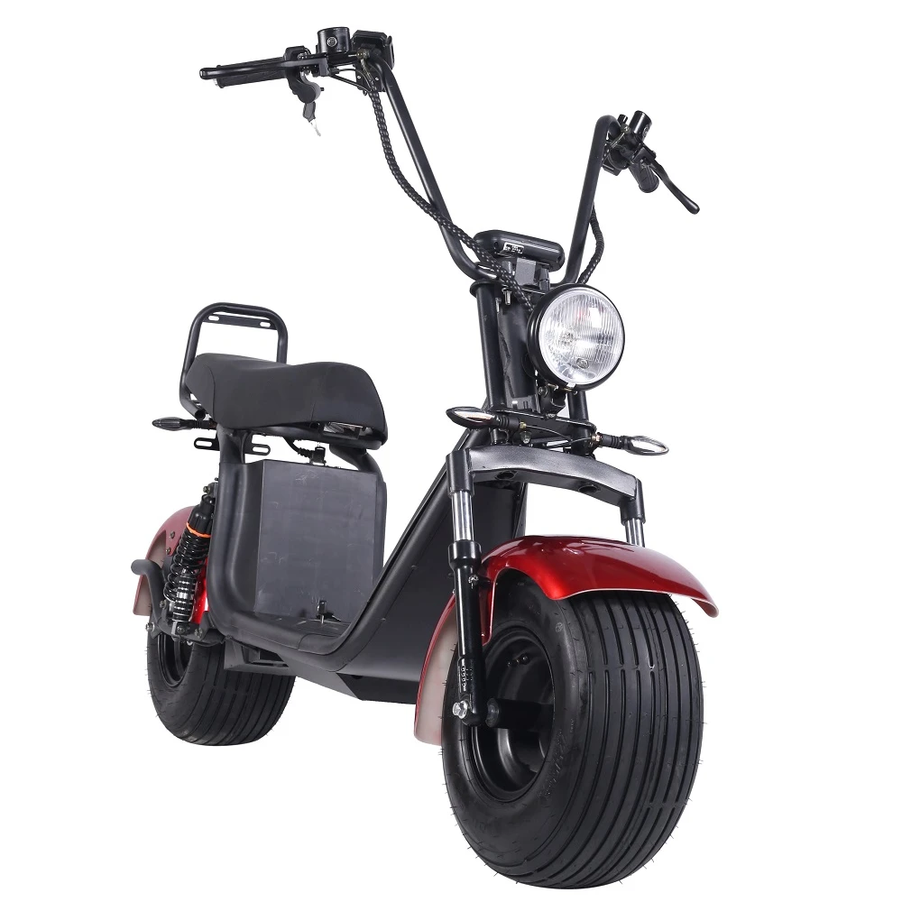 [EU Stock]eHoodax Poland warehouse manufacturer COC EEC Motorcycle 1500w Electric Scooter 60v 20ah Citycoco