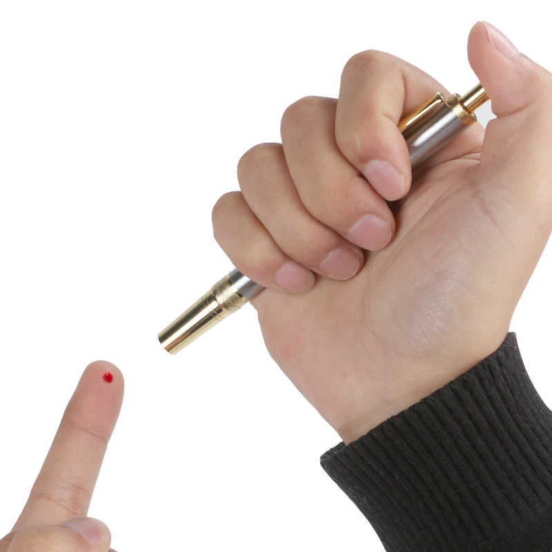 
Medical Blood Collect Pen Lancet Cupping Blood Collection Needle 