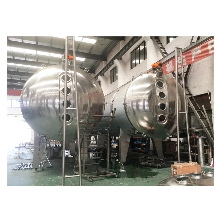instant coffee production equipment belt dryer yeast production equipment industrial dryer CIP cleaning system low temperature