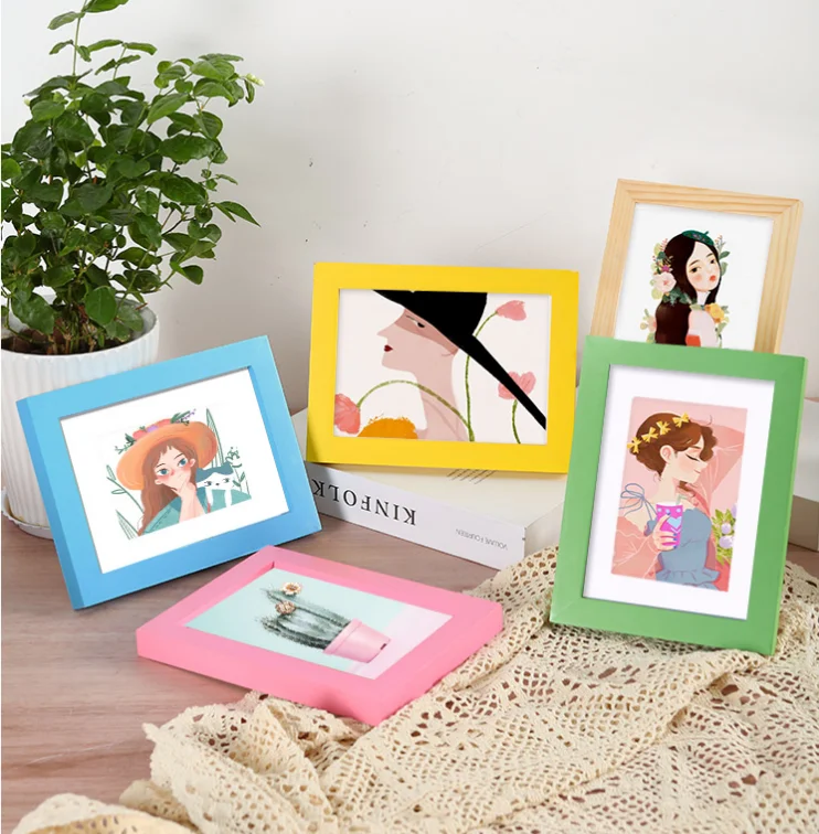 Wooden Frames picture A4   A3 Poster Frame for 6x8 8x11 Pictures Black Wood Picture Frames Set of 3  4  6