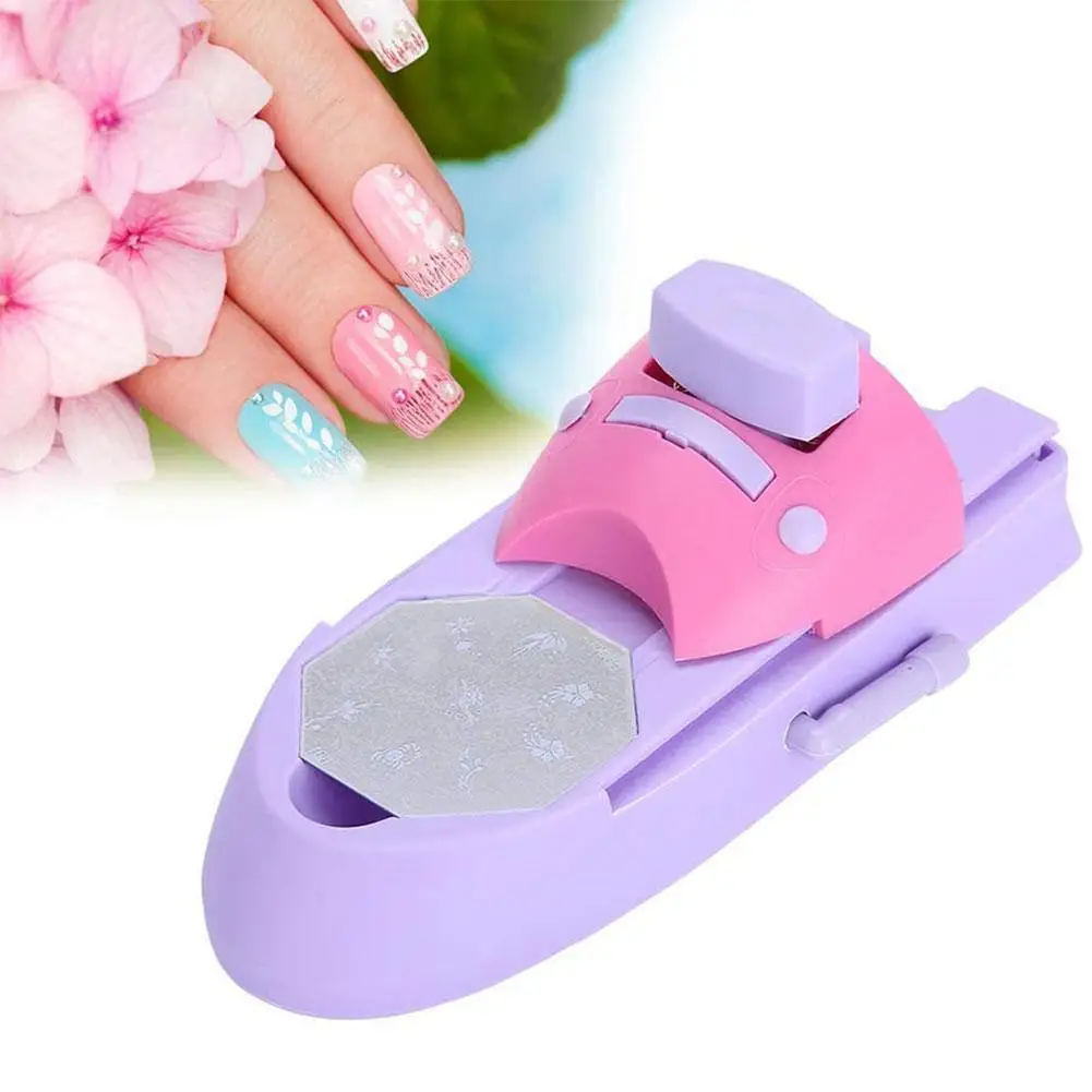 Diy 3D Portable Digital Art Nail Automatic Printer Manicure Machine Nail Printer Machine 3D Digital Nail Art