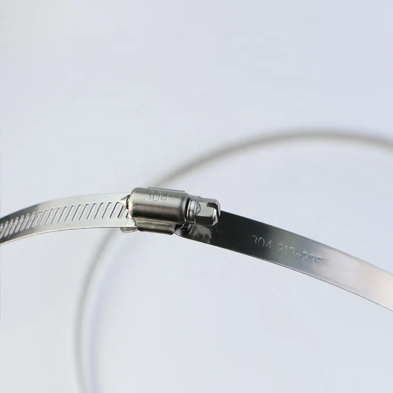 Wholesale Stainless Steel Zinc Plated Adjustable German Type Hose Clamp And Worm Clamp