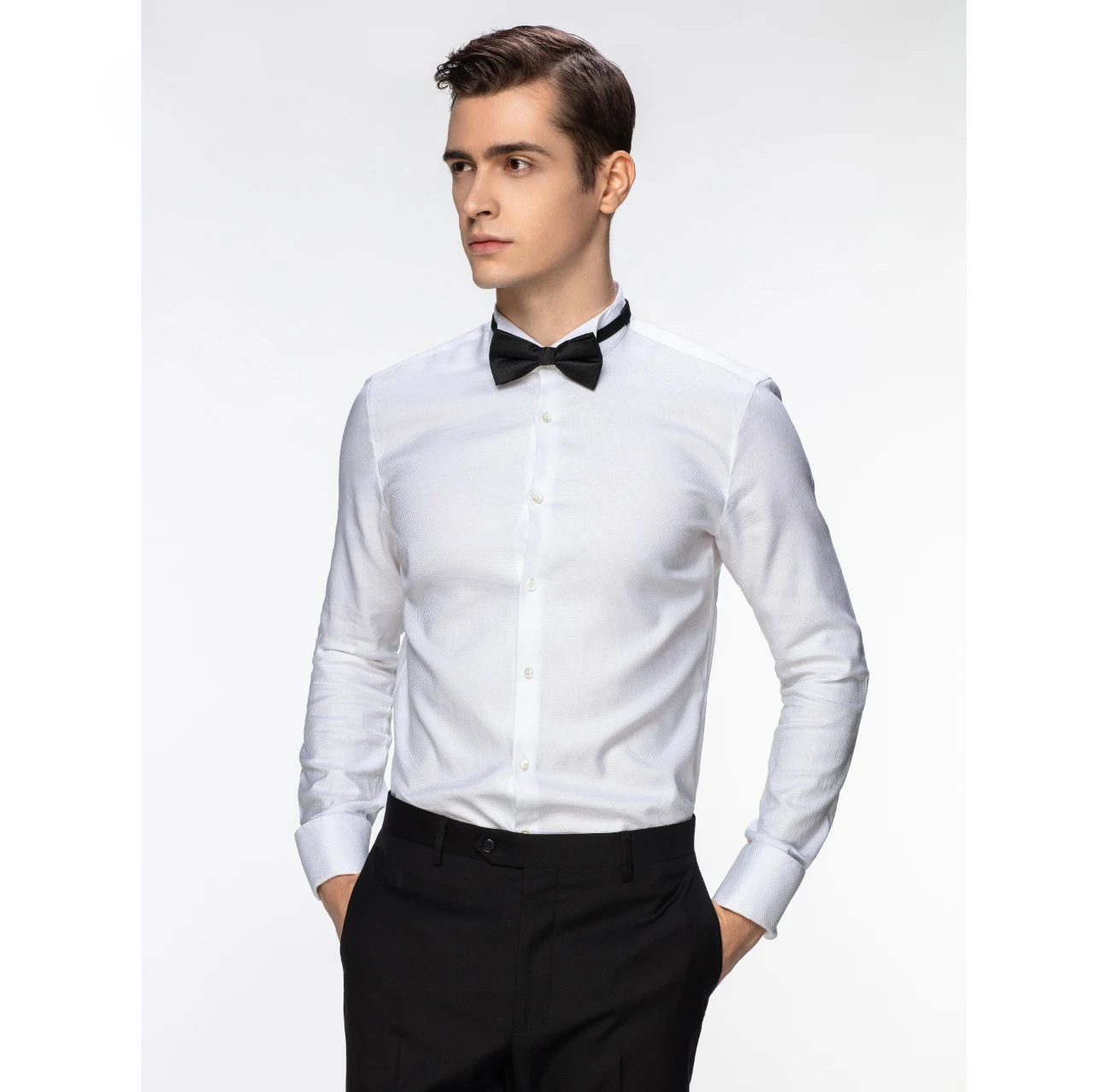 Kutesmart индивидуальные мужские белые рубашки-смокинги