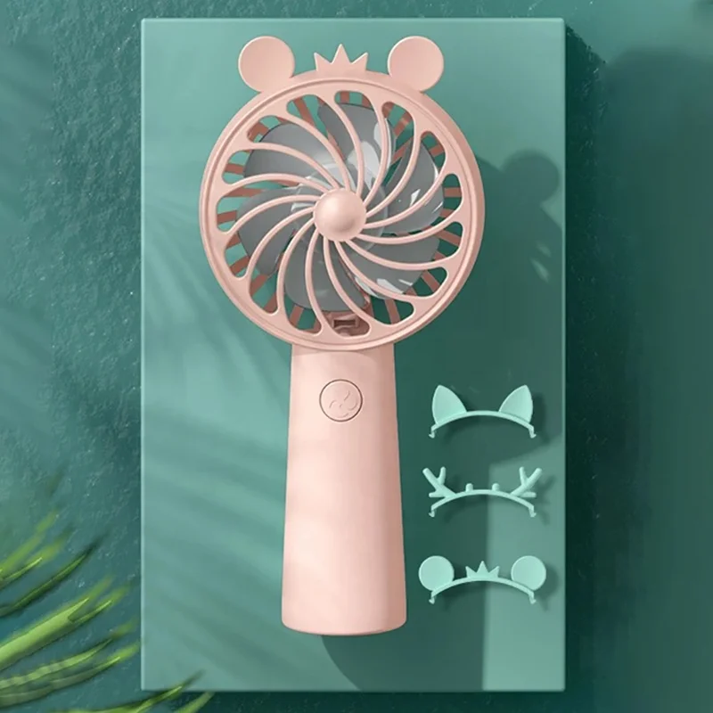 Wholesale Bulk Electric Battery Powered Mini Small Handheld Fans Usb Rechargeable Portable Hand Held Mini Fan
