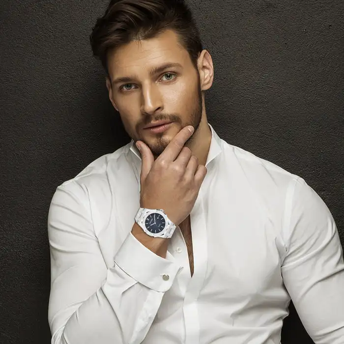 PINTIME Mens Watches Top Brand Luxury Silicone Quartz Military Gold Wrist Watch Sport Male Clock Relogio Masculino Reloj Hombre