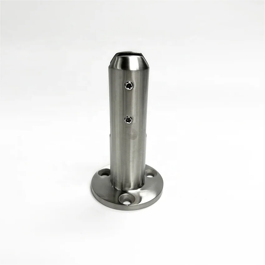 Stainless Steel Spigot 10-12mm Glass Handrail Balustrade Railing Balcony Clamp
