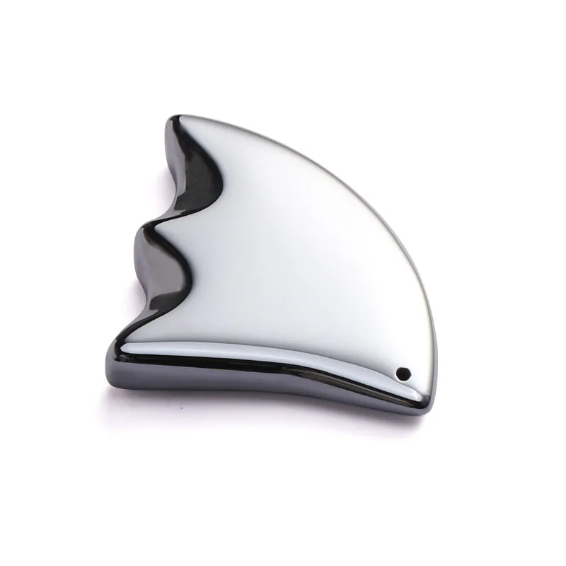 Free Customization Logo MINI Type Gua Sha Terahertz Massage Stone