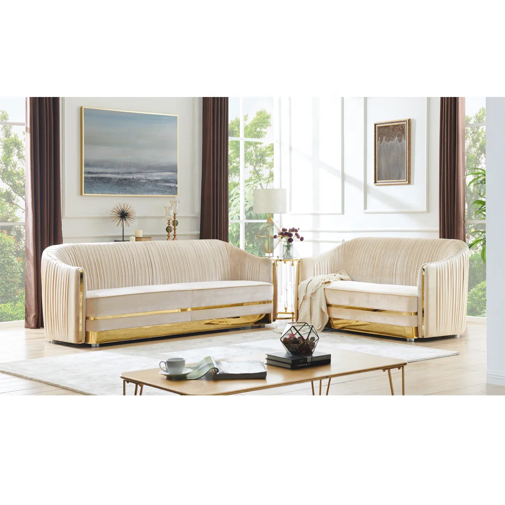 Modern Design Home Furniture Living Room Furniture Fabric Sofa