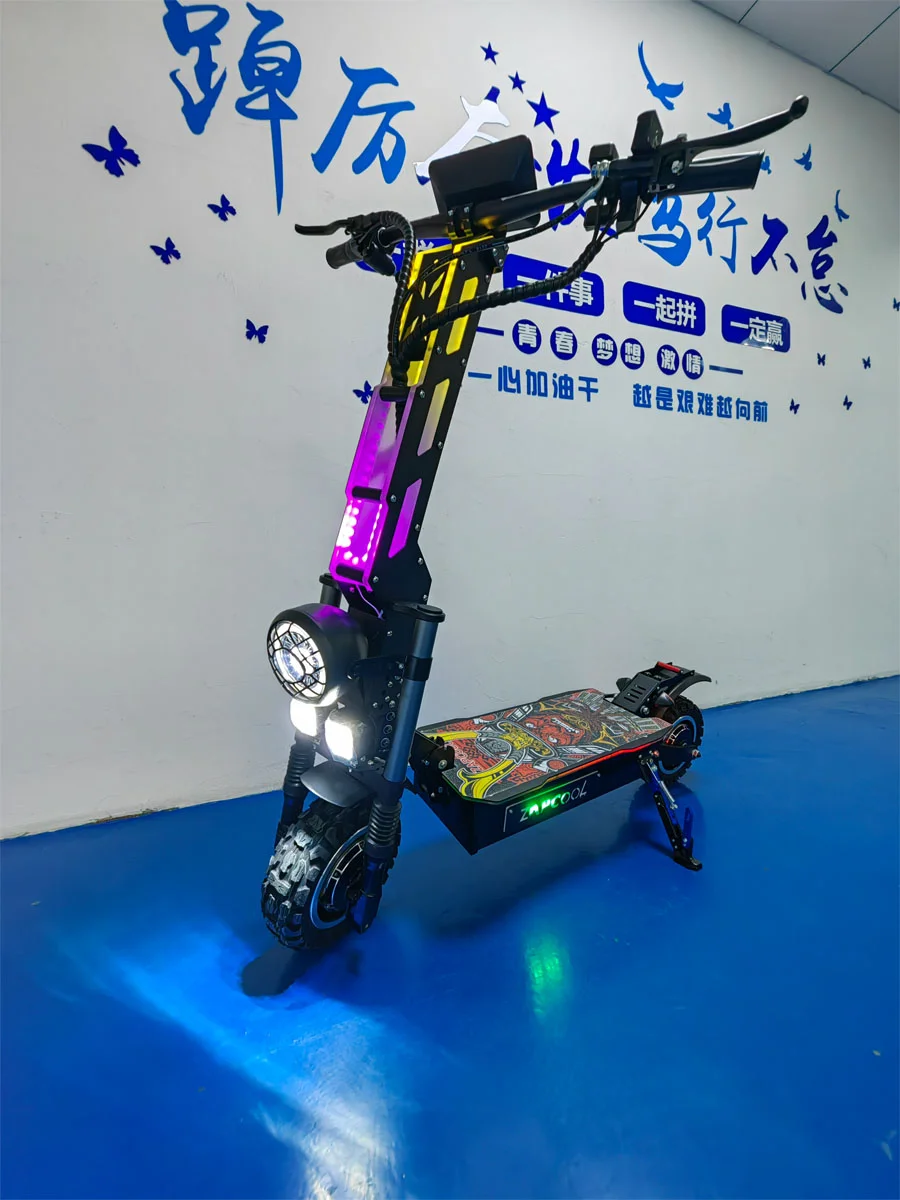 13inch Urban Road Tire/14inch Outdoor Off-Road Tire T200 Premium  72v15000w100Ah   Electric Scooter