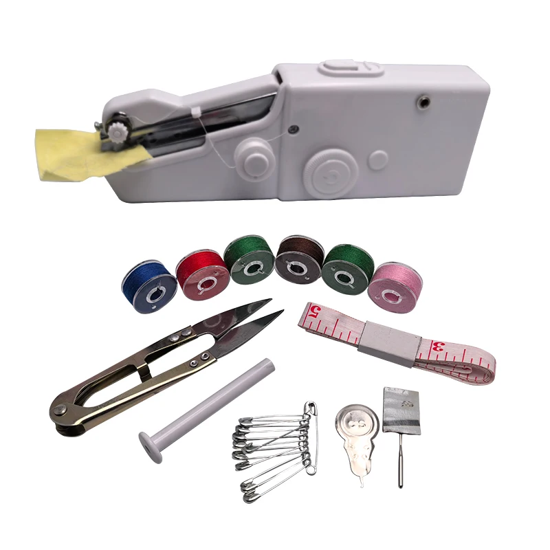 Hot selling creative home hand-held portable sewing accessories Sewing machine manual mini machine