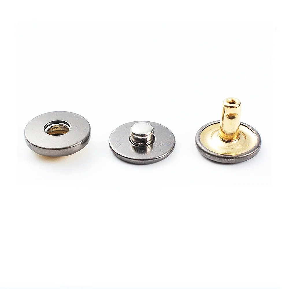 High Quality Fastener Snap strong Magnet Button for bags metal button snaps for leather Metal Magnetic Snap
