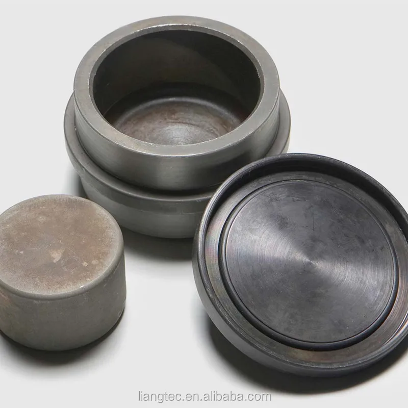 100cc 200cc 1000cc хромированный Марганцевый Стальной шлифовальный набор для лабораторной кольцевой мельницы