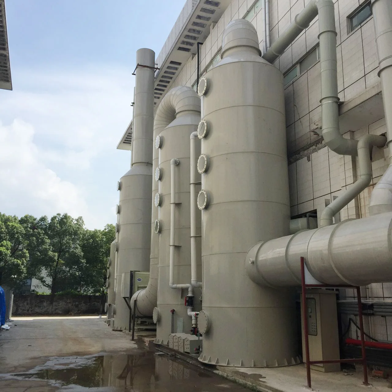 Packing Absorption Column For Waste Gas Treatment Over 95% Efficiency