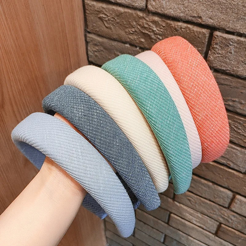 BELLEGIRL 2022 Korean style new hear band women hair accessories make up head band high end fancy headbands for women girls