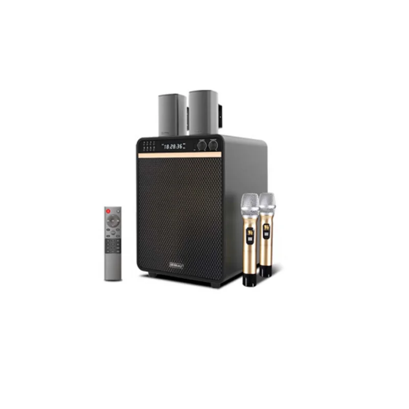 Bluetooth speaker, mobile phone, wireless connection, hidden dual microphone, outdoor portability