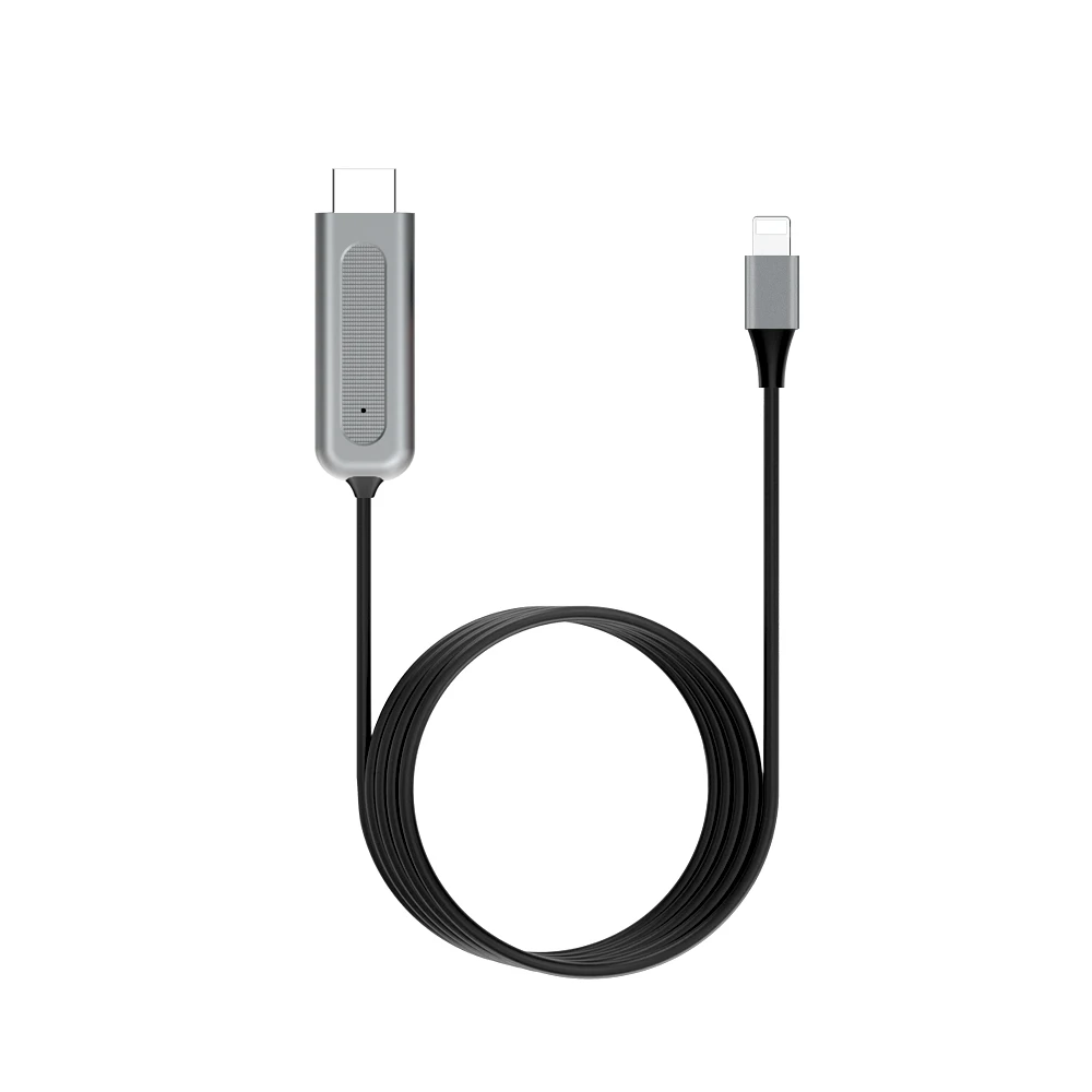 Video Cable Adapter Without Power Supply Lightning to Hd 1080p for