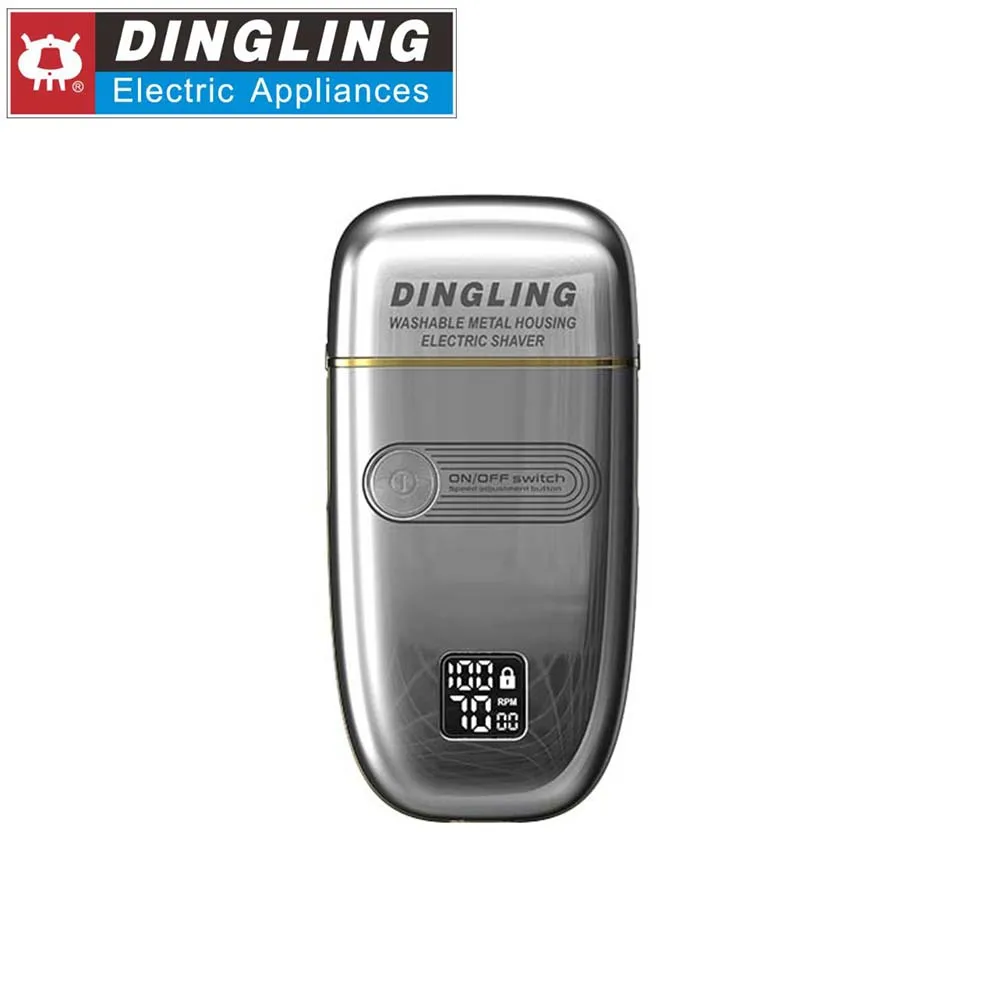 Dingling Promotional various durable using smart waterproof cordless head electric shaver