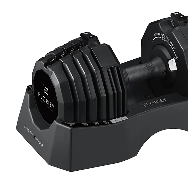 55 фунтов 25 кг с покрытием регулируемые гантели свободные веса