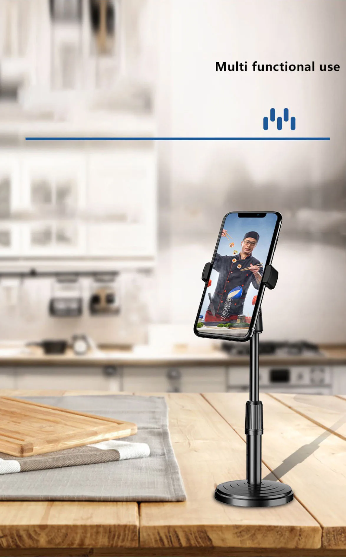 Adjustable Mobile Bracket Collapsible Professional Live Cellphone Stand Flexible Phone Holder
