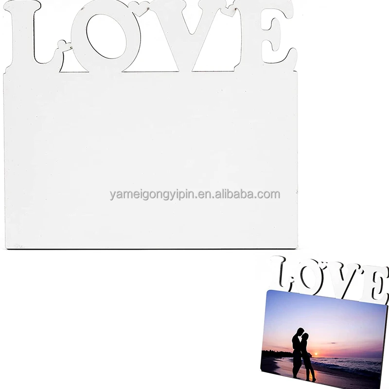 custom size picture frame natural mdf sublimation blanks wood picture frames wholesale