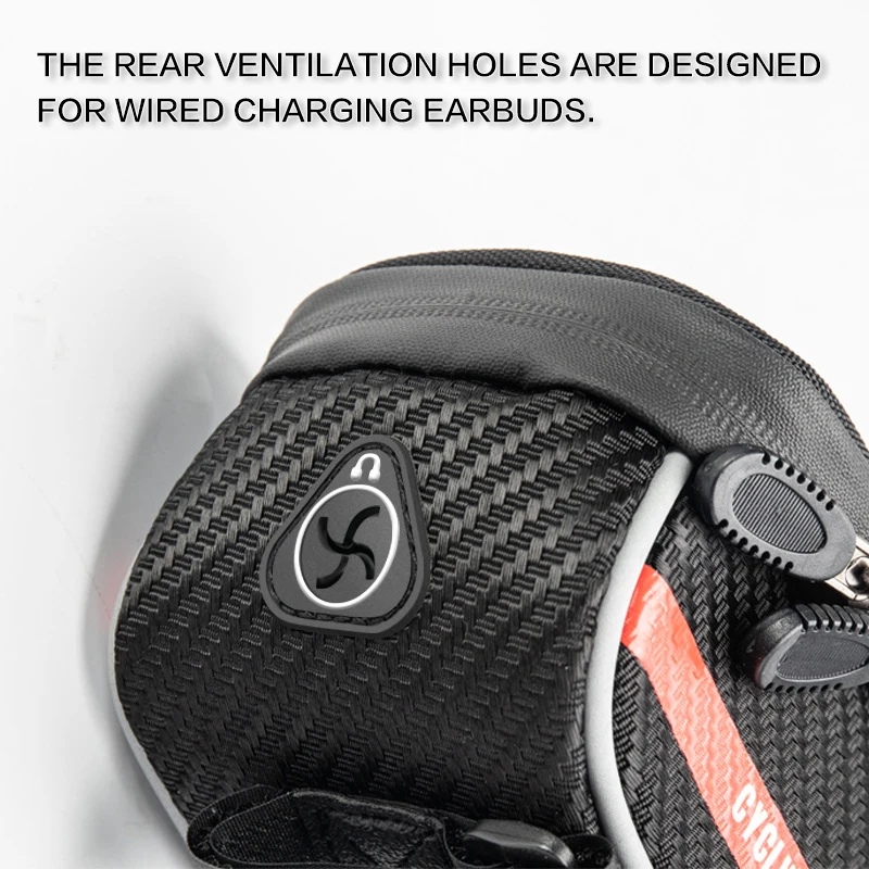 Multifunctional bicycle touch screen TPU bicycle bag with built-in sun visor, customizable safety  logo bicycle frame bag
