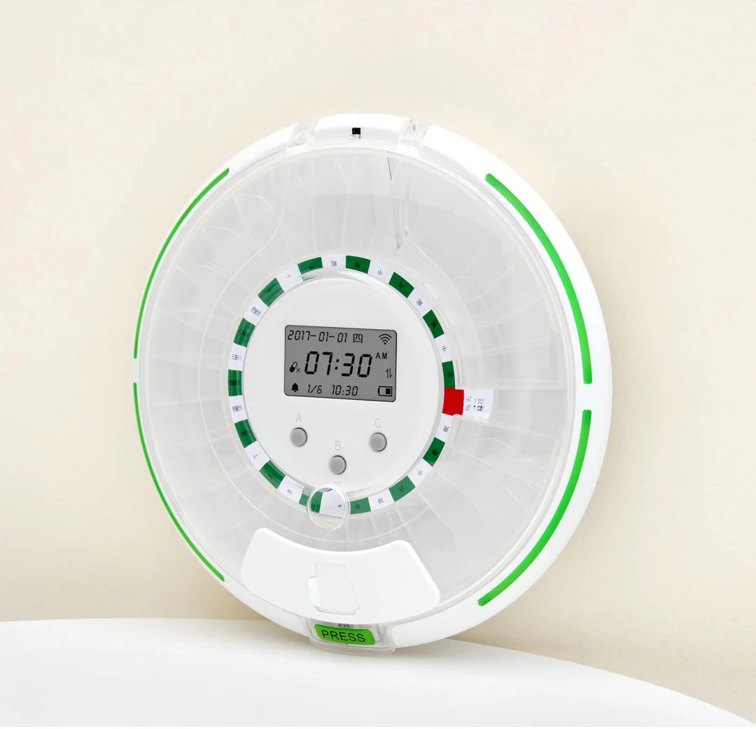 ZOOMCARE M126 bluetooth соединение управление лекарствами на заказ OEM electrnica inteligente умный дозатор таблеток