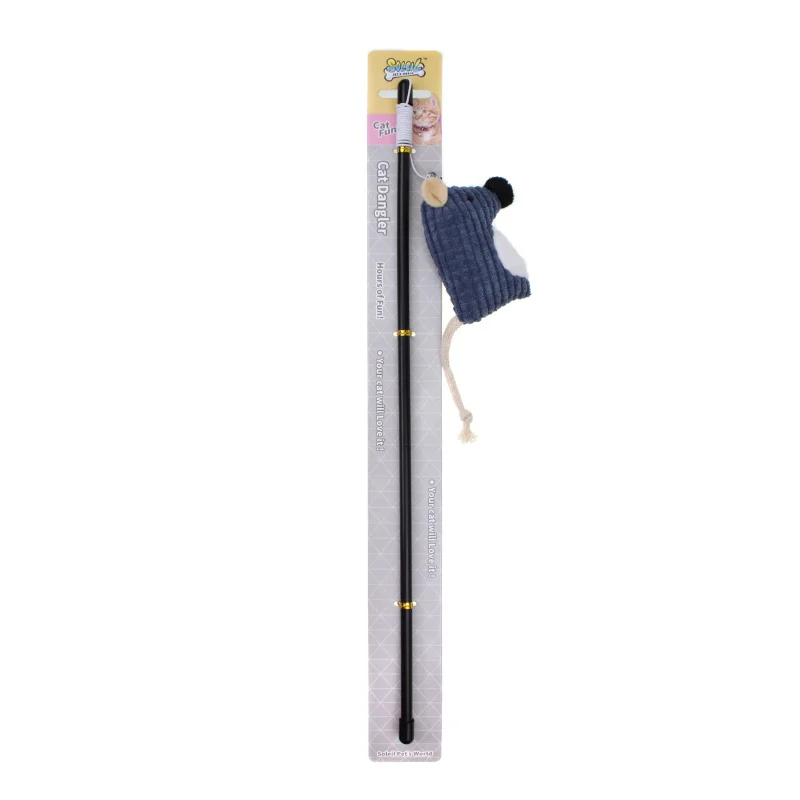 Free Sample Offered Best Seller Interactive Cat Stick Toy OEM
