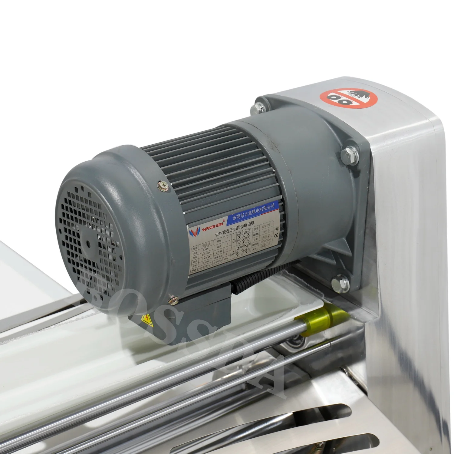 Bossda 650 Stainless Steel automatic Dough Sheeter machine for making croissant bread machine