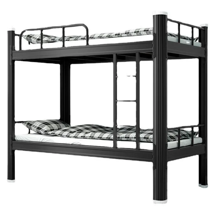 Hot sales stainless steel cast strong metal bunk beds school student dormitory steel bunk bed