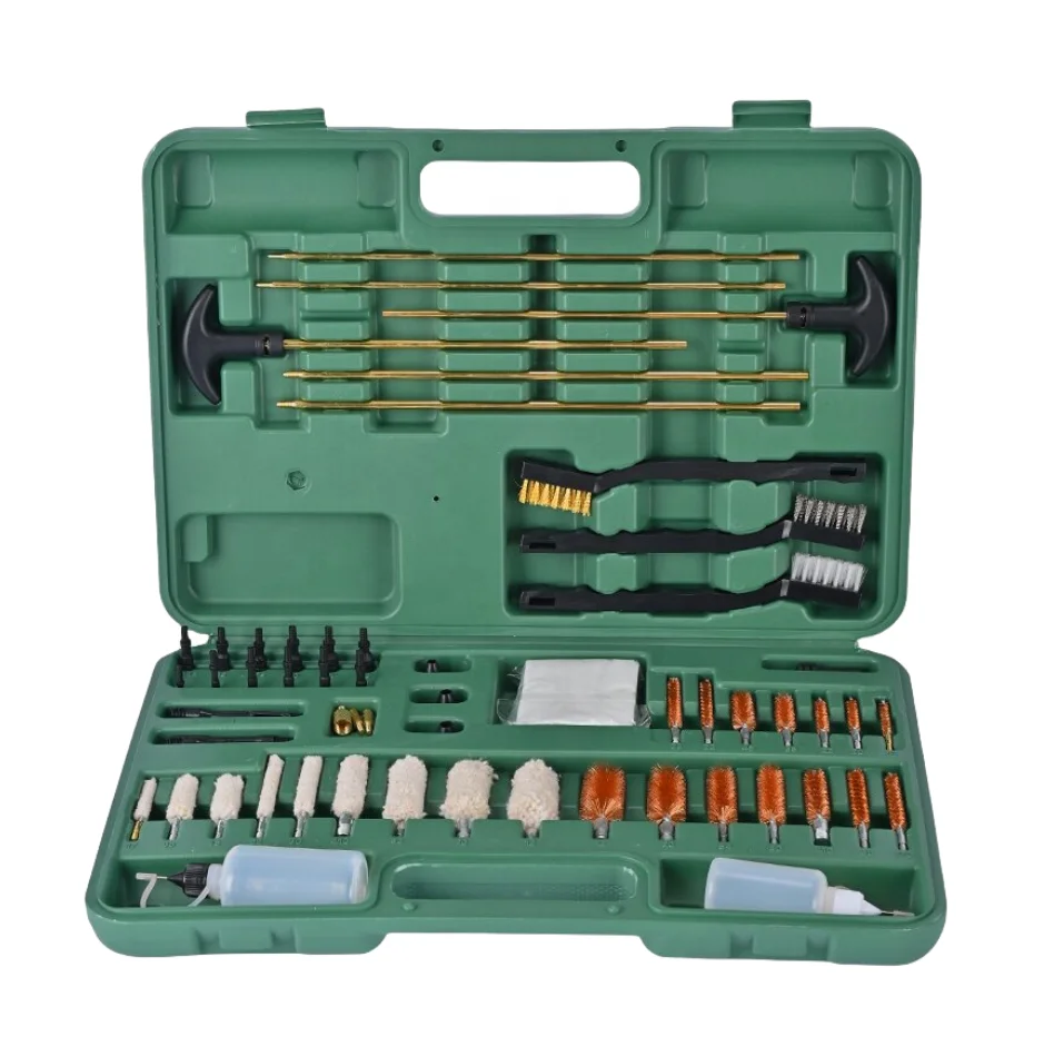 Factory In-Stock 58-Piece Universal Cleaning Kits Tactical Hunting Accessories Brush GK-26