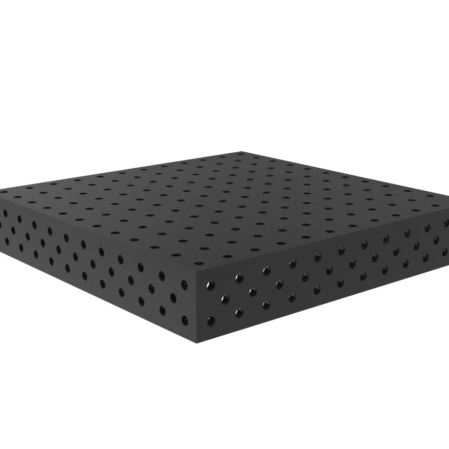 3D flexible welding platform customized cast iron 2D welding workbench porous riveting platform tooling fixture