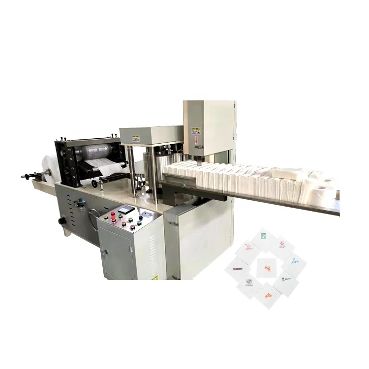 new machine small business two color paper napkin tissue making machine price