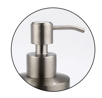 new design stainless steel lotion pump Soap dispenser for Bathroom