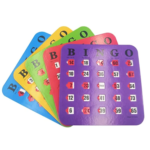 5pcs Fingertip Shutter Extra Thick Stitched Quick Clear Rapid Reset Shutter Bingo Cards with Big Tabs