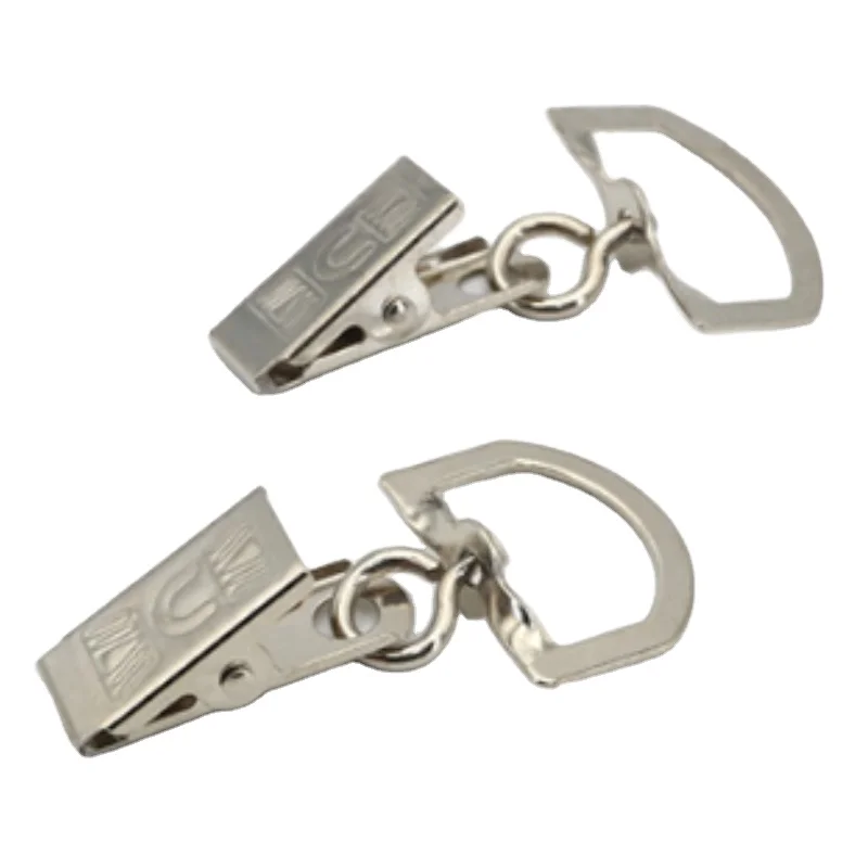 High Quality Metal ID Clips Office Name Badge Spring Clip