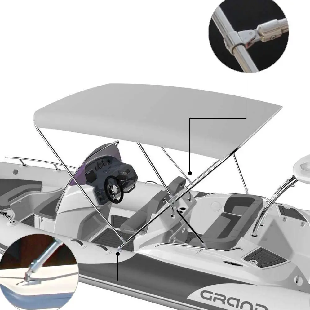 Fitting Marine Stainless Steel 304 or 316 Polishing Heavy Duty Top Cap