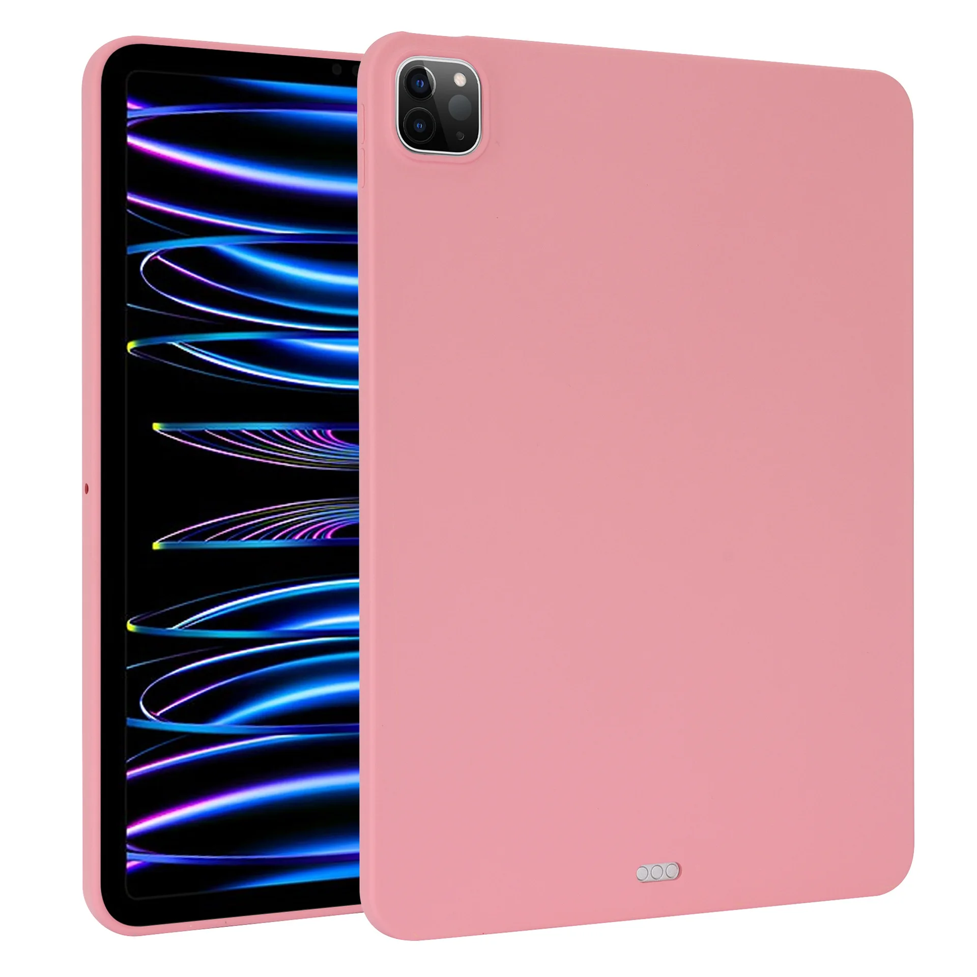 Silicone Skin Feel Full Cover TPU Case with Frosted Anti Fall Soft Shell for iPad Pro 11 12 Multicolor case for Air4/AIir5 10.9