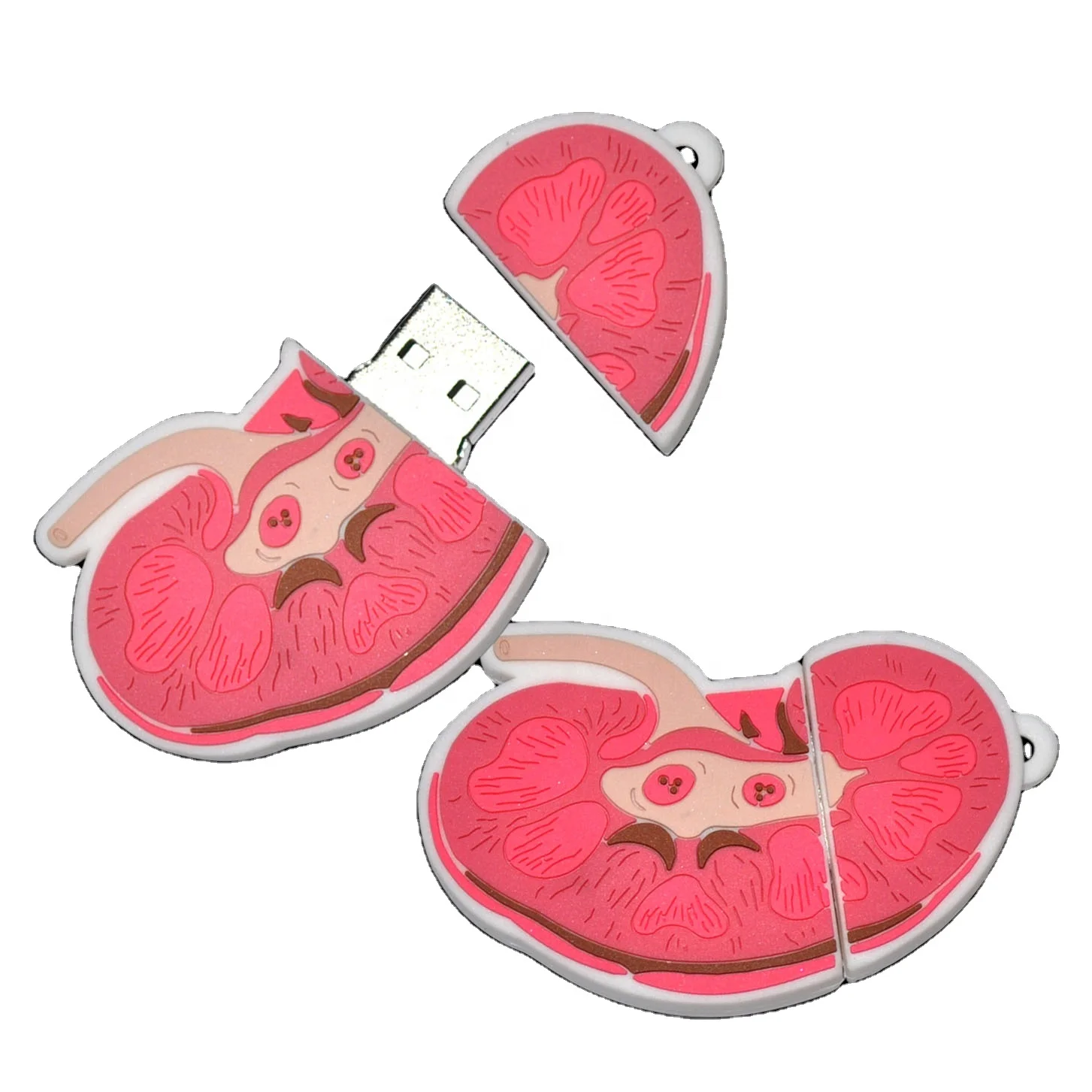 2020 Alibaba USB в форме почек 8 ГБ флэш-накопитель качестве медицинских рекламных