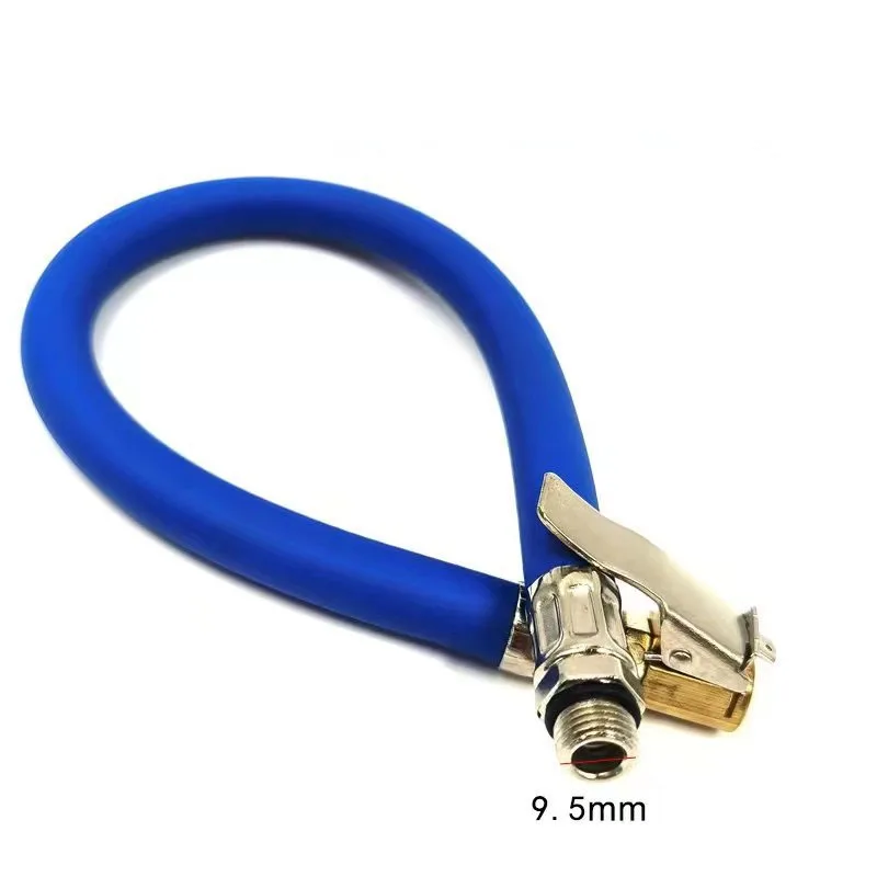 Tire Inflator Hose Tyre Hose Portable Air Compressor Pipe Rubber Air Rubber Hose for Car Motorbike