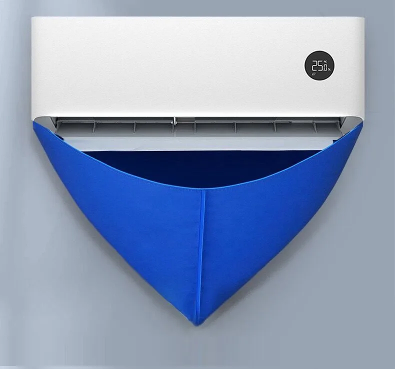 hot selling ac cleaning dust water bag air conditioner cleaning tools cover waterproof cover