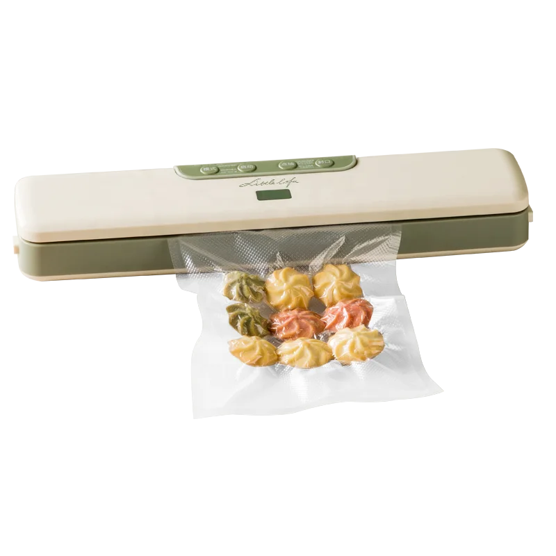 KONKA High Quality Home Food Vacuum Sealer Mini Automatic Sealing Packing Machine 2 in 1 Dry & Moist Food Vacuum Sealing Machine
