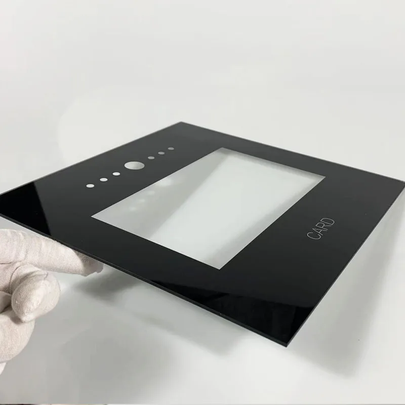 High quality manufacturer customized intelligent induction door lock glass panel